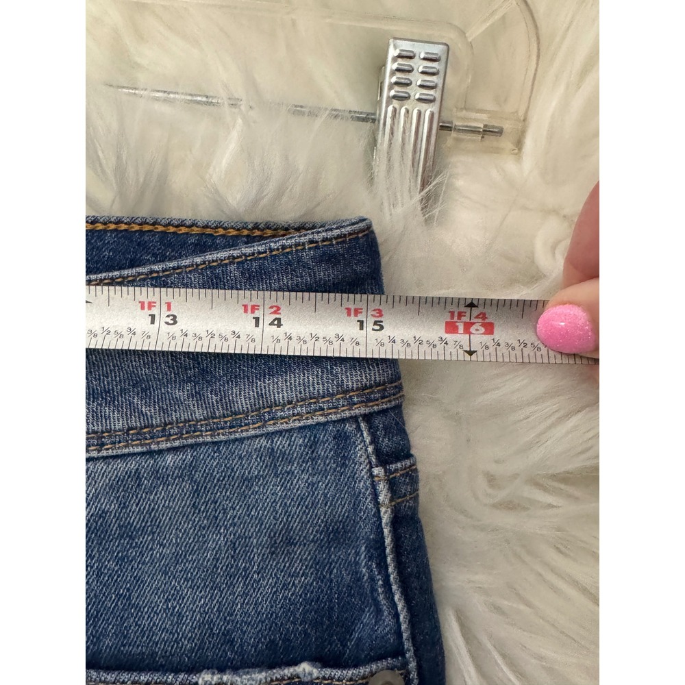 HUDSON Denim Shorts Women's Size 26 Cuffed - Picture 7 of 9